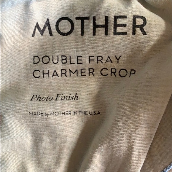 Mother Double Fray Charmer Crop - Photo Finish 26 - Picture 6 of 12